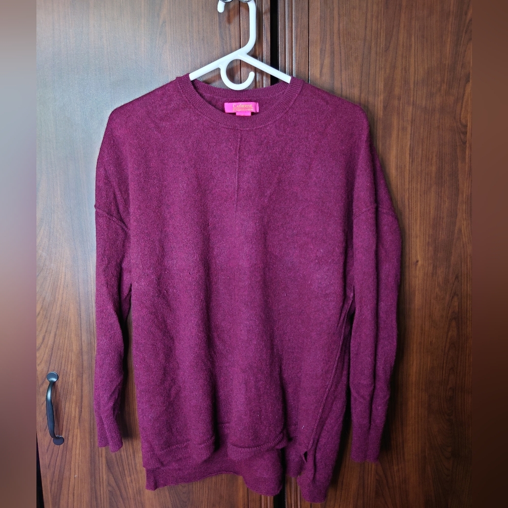 Maroon Cashmere Sweater